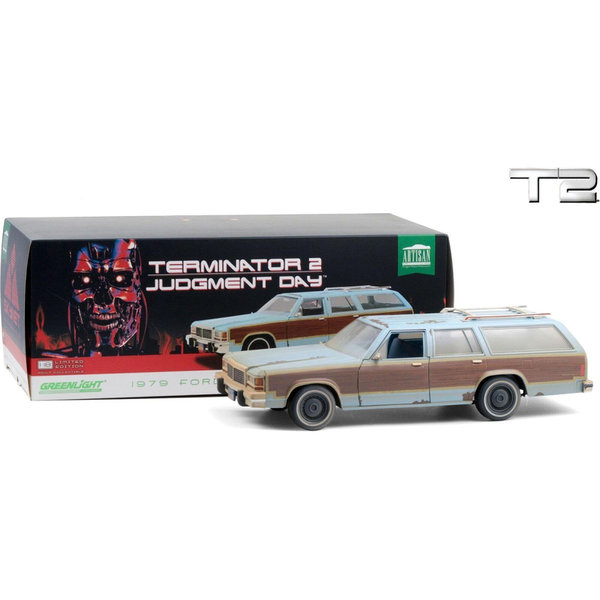 1980 Ford LTD Country Squire "Terminator 2,Judgement Day 1991 1:18 Greenlight GL19085