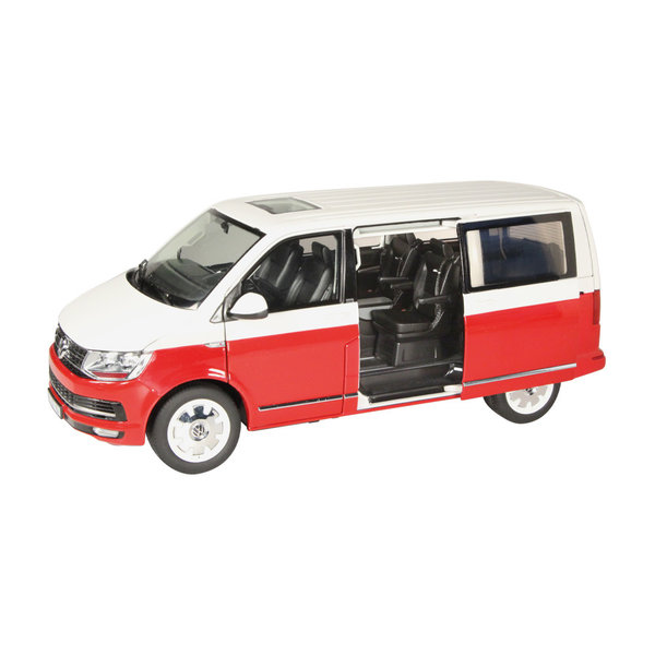 Volkswagen T6 Multivan Generation Six rot/weiß 1:18 Art.9541/10